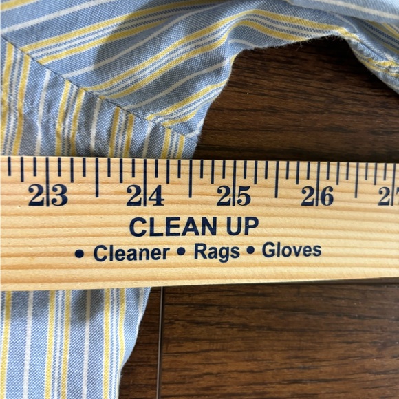 Polo Ralph Lauren Shirt Mens Large Striped Button Down Long Sleeve Classic Fit - Picture 5 of 6